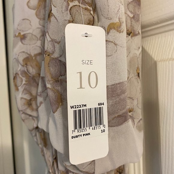 NWT Donna Morgan Alana Dust Rose Sz 10 - Picture 4 of 4